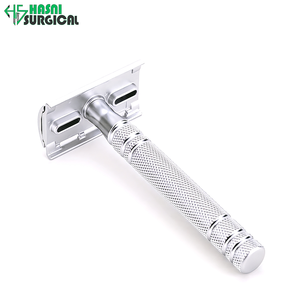 Maquinilla de afeitar de seguridad para hombre, maquinilla de afeitar de doble filo de acero inoxidable, maquinilla de afeitar de seguridad premium, resistente - Product Image 4
