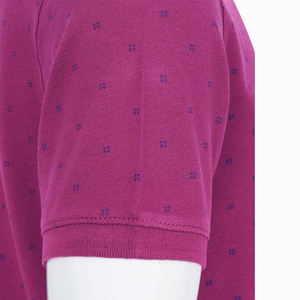 เสื้อโปโลผ้าฝ้าย100% สำหรับผู้ชายเสื้อโปโลแขนสั้นสำหรับออกกำลังกายผ้าถักโลโก้ตามสั่ง - Product Image 3