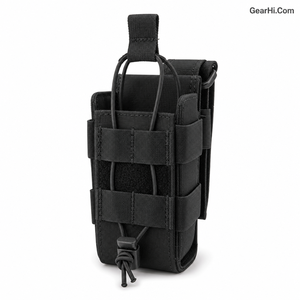 Pochette de gestion de câbles en nylon résistante à l'eau, sac organisateur de fils, étui de rangement pour câbles, enveloppe de routage électronique MOLLE - Product Image 1