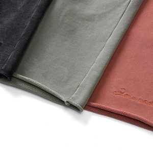 Custom OEM Logo Graphic DTG Printing Acid Wash Zip Pocket Embroidery Patch Denim Relaxation <b>Shorts</b> For <b>Man</b> - Product Image 3