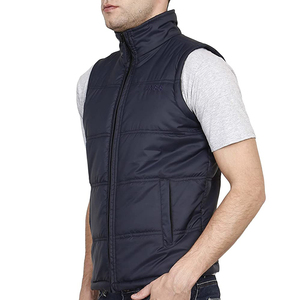 Gilet bouffant sur mesure de haute qualité pour hommes Logo personnalisé Veste bouffante sans manches pour hommes Prix bon marché Gilet bouffant matelassé pour hommes - Product Image 3
