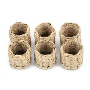 Seagrass <b>ring</b> <b>holder</b> for table napkins decoration <b>hand</b> weave sea grass napkin <b>rings</b> wholesale - Product Image 1