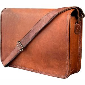 Offre spéciale sac de bureau en cuir véritable pour hommes sac en cuir de haute qualité pour affaires OEM avec logo personnalisé - Product Image 5