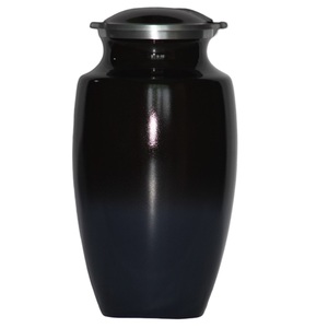 Urnas de cremación para adultos de aluminio de alta calidad con urnas funerarias de metal con acabado de color verde para cenizas humanas - Product Image 5