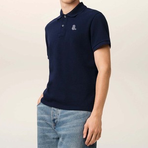 Camisas Casuales para Hombre, Diseño de Logotipo Moderno, Corte Regular, 100% Fibra de Bambú, Tejido Jersey Transpirable, Manga Corta, Color Sólido - Product Image 2