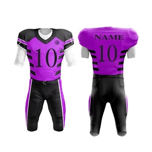 Nuevo Diseño Superior, Jersey de Fútbol Americano Personalizado con Logotipo, Jersey de Fútbol Americano con Bandera Estadounidense para Niños - Product Image 2