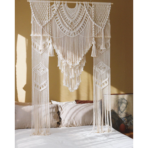 Arco de Macramé Grande para Decoración de Bodas, Elegante Adorno de Pared para Ceremonias - Product Image 3