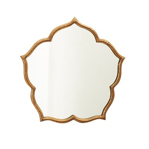 Haute Qualité Solide Miroir Décoratif Or Couleur Fini Cadre En Métal Mur Miroir Pour Hôtel Salle De Bains Salon Entrée - Product Image 6