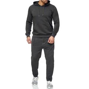 Conjunto Deportivo Unisex de Alta Calidad para Hombre, Sudadera con Capucha y Pantalones Deportivos Ajustados, Transpirables, con Logotipo Estampado, Tallas S-3XL, OEM - Product Image 1