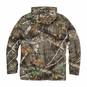 Veste de chasse en plein air à capuche isolée sur mesure de haute qualité respirante imperméable dernière conception de camouflage vente en gros directe pour - Product Image 2