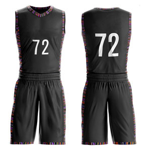 Impression de logo personnalisé de haute qualité Nouveau design Vêtements de sport Uniforme de basket-ball en polyester pour hommes Vêtements d'entraînement - Product Image 2