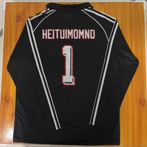 Camiseta de Fútbol Vintage Nueva Marca B 2025 París, Manga Larga, Letras Bordadas, Corte Holgado, 100% Algodón Tejido, Tela de 260 Gramos - Product Image 2