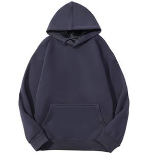 Sweat à capuche décontracté d'hiver pour homme, coupe ample, en molleton lourd de 500 g, avec logo brodé personnalisé OEM, prix d'usine Chine Bangladesh - Product Image 5