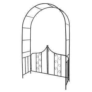 Arco de Pérgola para Jardín, para Rosas, Puerta para Flores, para Uso con Plantas - Product Image 2