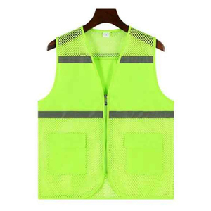 เสื้อกั๊กนิรภัยสีพื้นไซส์ใหญ่ - Product Image 1