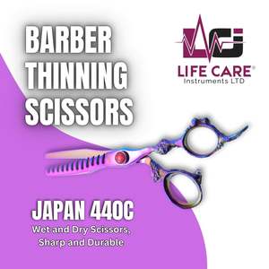 ชุดกรรไกรตัดผมมืออาชีพ ด้ามจับลายมังกรหลากสี กรรไกรคมสไตล์ญี่ปุ่น โดย Life Care Instruments - Product Image 3
