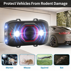 Repellente per Topi e Martori ad Ultrasuoni 3-in-1 per Auto, OEM/ODM, con 2 Altoparlanti a Ultrasuoni e 4 Luci Lampeggianti - Product Image 1
