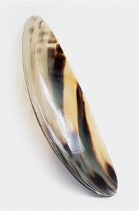 Bol en corne de style animalier terreux, de haute qualité, écologique, fait à la main, décoration pour les espaces de vie et de salle à manger, et un attrait rustique - Product Image 6