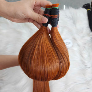 Extensión de cabello a granel Super doble calidad vietnamita extensiones de cabello crudo todos los colores 100% cabello humano para mujeres longitud 8 -32 pulgadas - Product Image 4