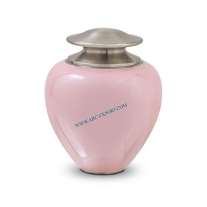 Urnas y tarros para cenizas de mesa más exigentes de Color rosa, diseño único, peso ligero, aspecto atractivo, urnas hechas de aluminio y Metal - Product Image 1