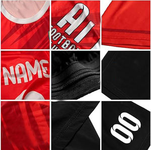 Maillot de football personnalisé pour hommes, uniforme de football Messi d'Argentine avec impression de logo personnalisé, ensemble de chemises de nouvelle saison - Product Image 5