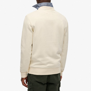 เสื้อสเวตเชิ้ตของผู้ชายทรงหลวมผ้าฝ้าย100% 400GSM แนวสตรีทพิมพ์ลายพัฟฟ์สำหรับฤดูหนาว - Product Image 4