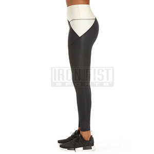 กางเกงเลกกิ้งโยคะเอวสูงสำหรับผู้หญิง ลายเรียบ กระชับรูปร่าง ระบายอากาศได้ดี ยืดหยุ่น กระชับเอว เหมาะสำหรับออกกำลังกายและฝึกซ้อม - Product Image 5