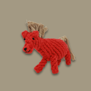 Juguete Masticable para Caballos Rojos Ember, Juguete de Cuerda Resistente para Mascotas, para Masticar y Jugar - Product Image 2