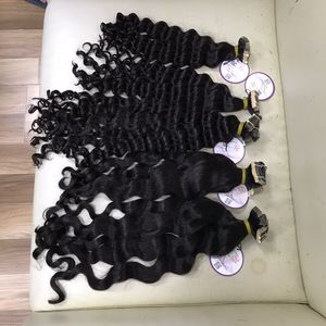 2023ร้อนขายส่วนขยายของมนุษย์คู่ตรงผมหยักเทปตรงเวียดนาม Macsara ผม - Product Image 1