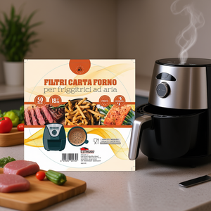 กระดาษรองอบสำหรับเครื่องทอด Elettrocasa รุ่น FR1 อุปกรณ์ทำอาหารที่จำเป็นสำหรับเครื่องทอดน้ำมัน - Product Image 3