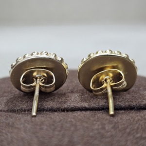 925 argent Sterling naturel forme ovale Quartz pierres précieuses concepteur à la main boucles d'oreilles excellente qualité plaqué or fiançailles - Product Image 5