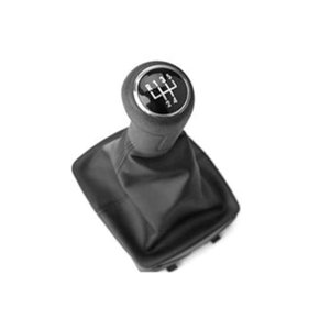2002-2009 Volkswagen Polo Car Gear <b>Shift</b> Boot <b>Knob</b> 5th Speed LONG Feature 6q1711113f - Product Image 1