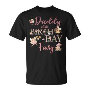 T-shirt coordinata per la famiglia, Abbigliamento promozionale per il Primo Compleanno della Fata della Magia, Papà della Fata della Magia - Product Image 1