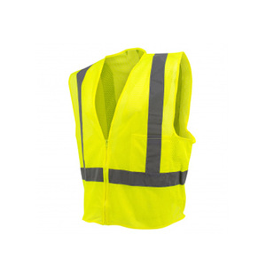 Chaleco reflectante de seguridad personalizado de 120Gsm, solución de ropa reflectante, chaqueta de seguridad de color personalizada de alta visibilidad - Product Image 1