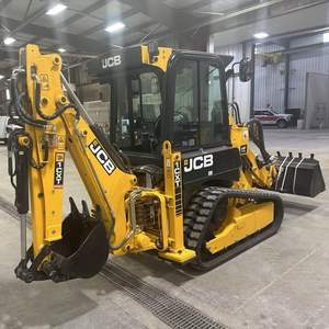 Retroexcavadora compacta usada original JCB 1CXT con accesorio de retroexcavadora en venta - Product Image 1