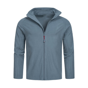 Chaqueta de Forro Polar para Hombre, Cuello Alto con Cremallera, Ropa Deportiva al por Mayor, Chaqueta de Invierno, Cómoda, Suave, Cálida, Tejido Único - Product Image 2