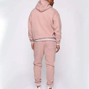 Conjunto de ropa deportiva duradera para hombre, ropa de gimnasio cómoda y elegante para correr informal, chándal transpirable con capucha para traje de invierno - Product Image 4