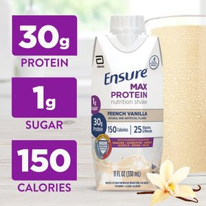 Ensure Max <b>Protein</b> Nutrition Shakes, Variety Pack 11 fl oz, Pack of 8, Liquid - Product Image 5