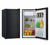 Mini-réfrigérateur 80L 82L, nouveau design, porte simple, portable, économie d'énergie, petit refroidisseur pour dortoir, bureau, chambre d'hôtel
