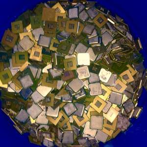 Vente de produits de recyclage de déchets de céramique pour la récupération d'or de processeurs CPU, livraison gratuite - Product Image 6