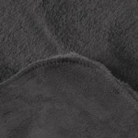 Tapis élégant et moderne en fausse fourrure gris foncé, doux et moelleux, fabriqué à la machine, adapté aux animaux domestiques, respectueux de l'environnement, certifié OEKO-TEX, tapis d'intérieur 60x120
