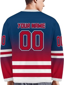 Uniformes professionnels de sublimation de contrôle d'humidité à séchage rapide en polyester durable série Pro maillots de hockey sur glace personnalisés - Product Image 6