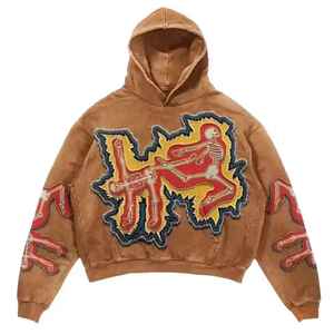 Sudadera con capucha para hombre DTG estampado 100% algodón personalizado sudadera de gran tamaño para ropa de calle a granel suministro de ropa al por mayor - Product Image 1