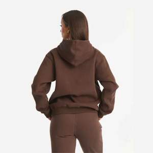 Vêtements d'automne pour femmes OEM personnalisés Ensemble 2 pièces épais Survêtement Ensemble de jogging Ensemble 3 pièces Pantalon de survêtement et sweat à capuche - Product Image 4