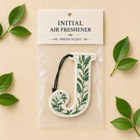 Désodorisant de voiture personnalisé avec logo, désodorisant en papier parfumé à suspendre pour décoration automobile et cadeaux