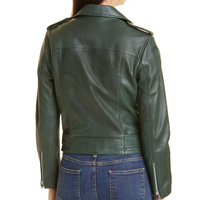 Veste en cuir véritable pour femme, coupe-vent, imperméable, col mandarin, personnalisable, NURAK SPORTS 2026, vente chaude