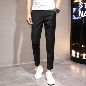 Custom Men's Sporty Anti-Wrinkle Quick Dry Breathable Fleece <b>Thickness</b> Spandex/Cotton Sportswear for Spring - Product Image 5