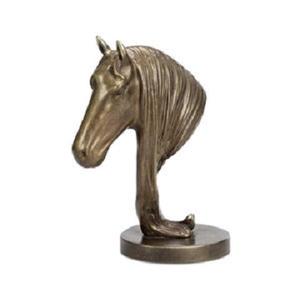 Figurine de bar en laiton, Sculpture naturelle, faite à la main, décoration abstraite - Product Image 3