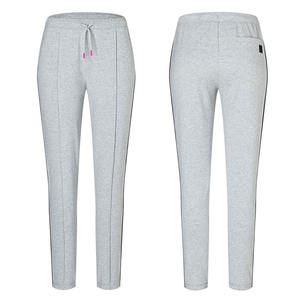 กางเกงวอร์มลำลองขายาวของผู้ชายแนวสตรีทพร้อมดีไซน์แบบเรียงซ้อนโลโก้ตามสั่งระบายอากาศได้ดีเป็นมิตรกับสิ่งแวดล้อม - Product Image 1