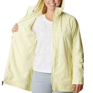 เสื้อกันลมผู้หญิงขนาดใหญ่พิเศษเสื้อแจ็คเก็ตกันลมเสื้อแจ็คเก็ตกันลมแบบยั่งยืน - Product Image 4